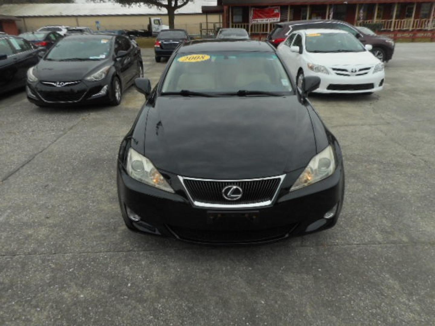 2008 BLACK LEXUS IS 250 BASE (JTHCK262982) , located at 1200 Cassat Avenue, Jacksonville, FL, 32205, (904) 695-1885, 30.302404, -81.731033 - Photo#0